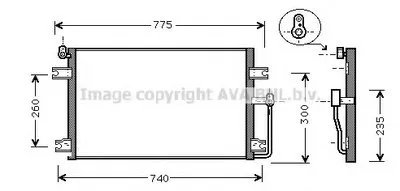Конденсатор, кондиционер AVA QUALITY COOLING купить