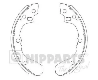 Комплект тормозных колодок NIPPARTS купить