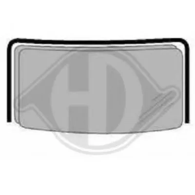 Облицовка / защитная накладка, ветровое стекло DIEDERICHS купить