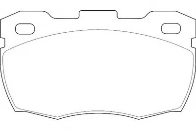 Комплект тормозных колодок, дисковый тормоз DURON купить