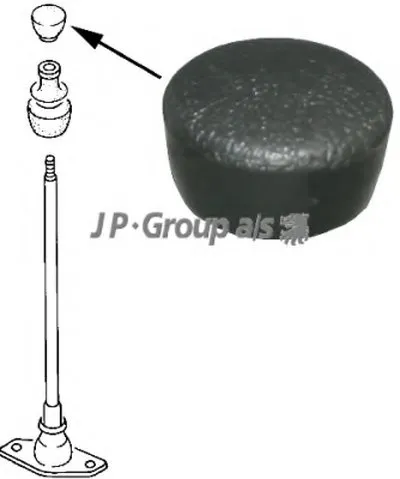 Ручка рычага переключения передач ORIGINAL JP GROUP купить