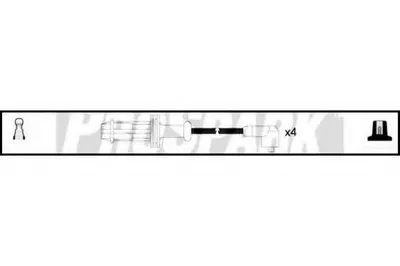Комплект проводов зажигания ProSpark STANDARD купить
