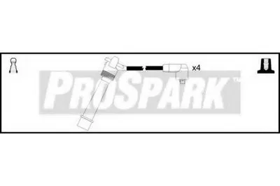 Комплект проводов зажигания ProSpark STANDARD купить