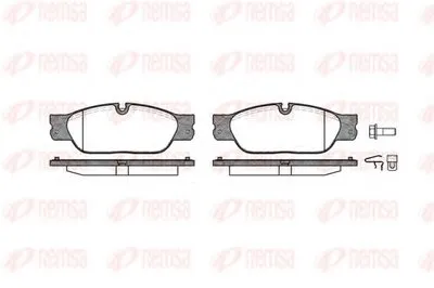 Комплект тормозных колодок, дисковый тормоз KAWE купить