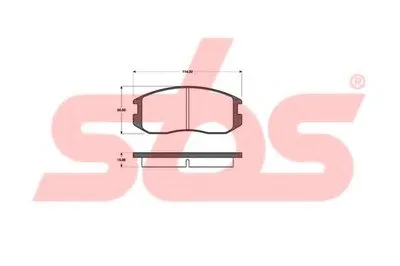 Комплект тормозных колодок, дисковый тормоз sbs купить