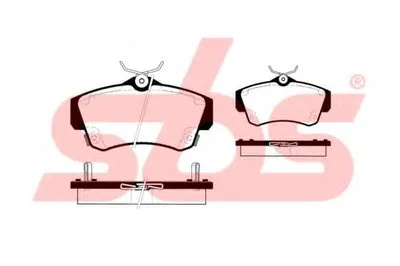 Комплект тормозных колодок, дисковый тормоз sbs купить