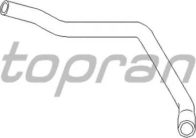 Шланг радиатора TOPRAN купить