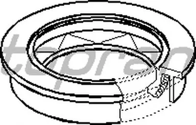 Уплотняющее кольцо вала, подшипник ступицы колеса TOPRAN купить