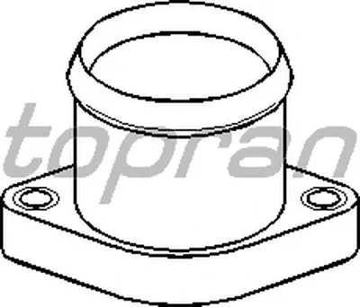 Фланец охлаждающей жидкости TOPRAN купить