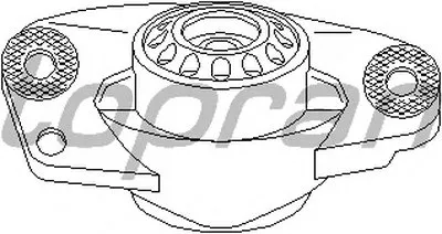 Опора стойки амортизатора TOPRAN купить