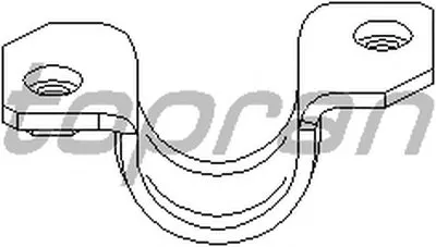 Кронштейн, подвеска стабилизато TOPRAN купить