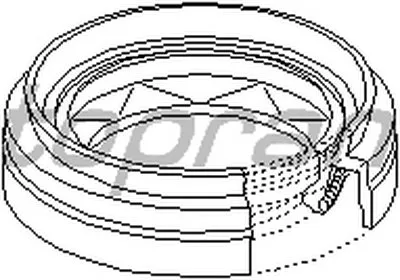 Уплотняющее кольцо, дифференциал TOPRAN купить