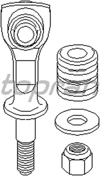 Тяга / стойка, стабилизатор TOPRAN купить