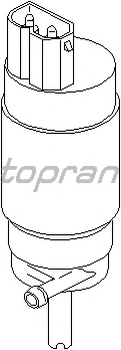 Водяной насос, система очистки окон; Водяной насос, система очистки фар TOPRAN купить
