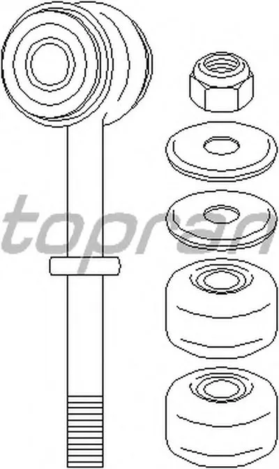 Тяга / стойка, стабилизатор TOPRAN купить
