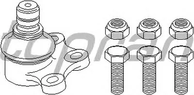 Шаровой шарнир TOPRAN купить