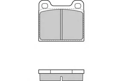 Комплект тормозных колодок, дисковый тормоз E.T.F. купить