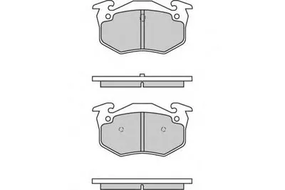 Комплект тормозных колодок, дисковый тормоз E.T.F. купить