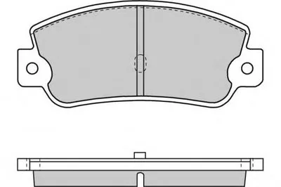 Комплект тормозных колодок, дисковый тормоз E.T.F. купить