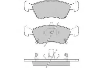 Комплект тормозных колодок, дисковый тормоз E.T.F. купить