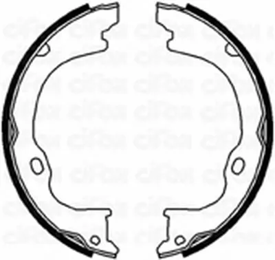 Комплект тормозных колодок, стояночная тормозная система CIFAM купить