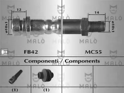 Тормозной шланг MALÒ купить