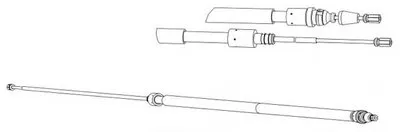 Трос, стояночная тормозная система CEF купить