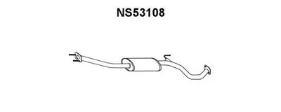 Предглушитель выхлопных газов VENEPORTE купить