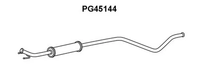Предглушитель выхлопных газов VENEPORTE купить