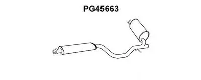 Средний глушитель выхлопных газов VENEPORTE купить