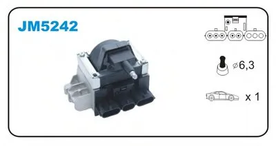 Катушка зажигания JANMOR купить