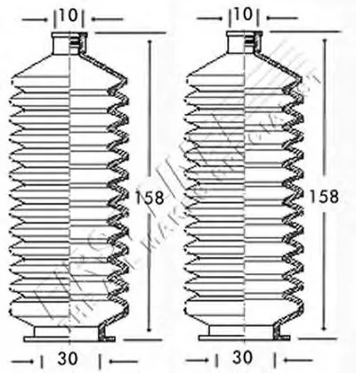 Пыльник, рулевое управление FIRST LINE купить