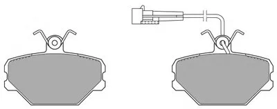 Комплект тормозных колодок, дисковый тормоз FREMAX купить