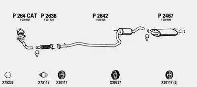 Система выпуска ОГ FENNO купить