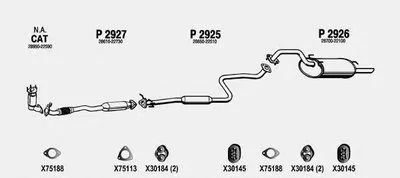 Система выпуска ОГ FENNO купить