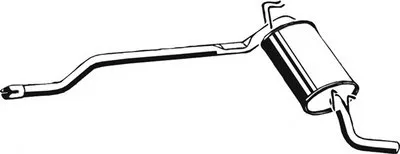 Глушитель выхлопных газов конечный ASMET купить