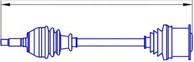 Приводной вал SERCORE купить
