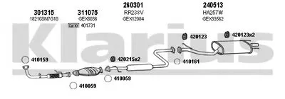 Система выпуска ОГ KLARIUS купить