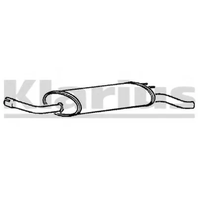 Глушитель выхлопных газов конечный KLARIUS купить