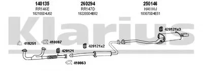 Система выпуска ОГ KLARIUS купить