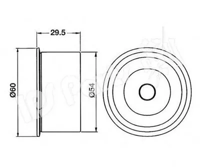 Устройство для натяжения ремня, ремень ГРМ IPS Parts IPS Parts купить