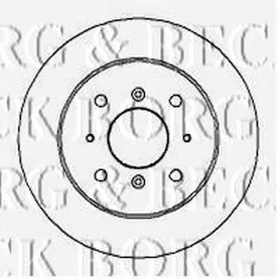 Тормозной диск BORG & BECK купить