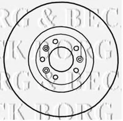 Тормозной диск BORG & BECK купить