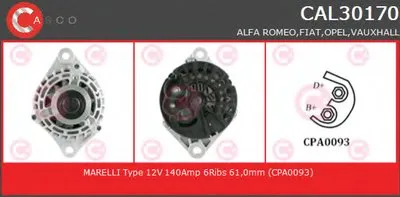 Генератор BRAND NEW SERIES CASCO купить