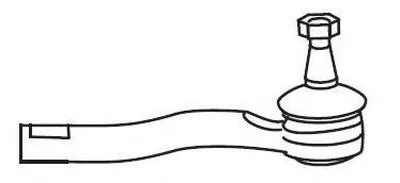 Наконечник поперечной рулевой тяги FRAP купить