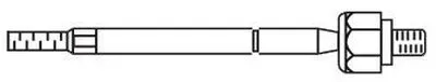 Осевой шарнир, рулевая тяга FRAP купить