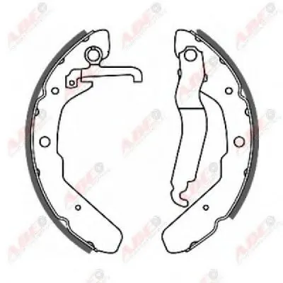 Комплект тормозных колодок ABE купить