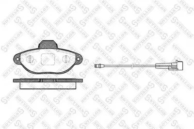 Комплект тормозных колодок, дисковый тормоз STELLOX купить