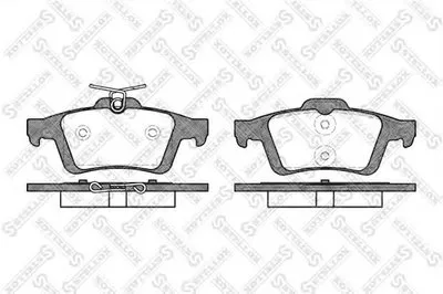 Комплект тормозных колодок, дисковый тормоз STELLOX купить