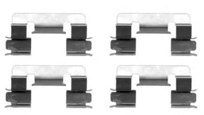 Комплектующие, колодки дискового тормоза HELLA PAGID купить